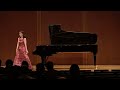 水谷恵美　シューベルト／即興曲 第3番 変ト長調 op.90 3 第10回東京国際ピアノコンクール入賞者披露演奏会