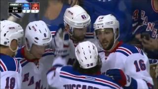 Rick Nash HATTRICK and OT WIN | vs Panthers