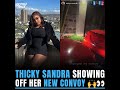 Mike Sonko’s daughter Thicky Sandra showing off her new convertable cars convoy