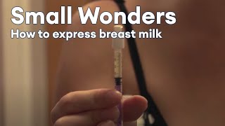 How to Express Breastmilk - Small Wonders video series