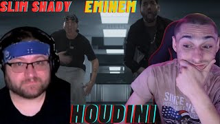 EMINEM [SLIM SHADY] - 'HOUDINI' (OFFICIAL MUSIC VIDEO) |EVFAMILY'S REACTION|