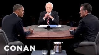 The Final Debate's Oddest Moment | CONAN on TBS