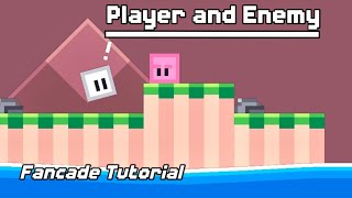 Fancade: Player and Enemy Tutorial