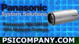 Panasonic WV-SP105 Network Camera: Videoture