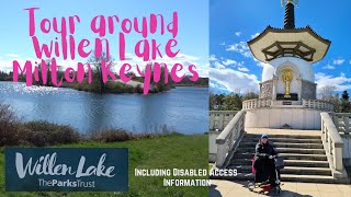 Tour around Willen Lake, Milton Keynes - including disabled access information