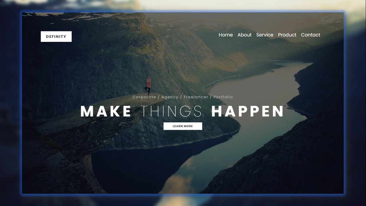 Responsive Landing Page Using Html And Css Responsive Landing Page Using Html And Css