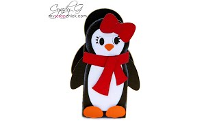 Penguin Box 3D SVG Assembly Tutorial