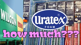 Wilcon depot mattress price (uratex foam)