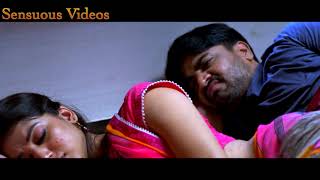 Hot waist touch scene in saree from telugu movie Pranavam HD