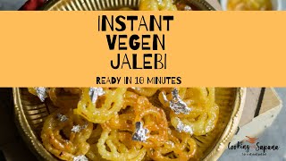 INSTANT VEGAN JALEBI RECIPE