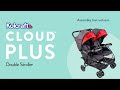 Kolcraft Cloud Plus Double Stroller | Assembly Instructions (Model KT011)