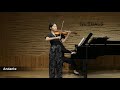 graduation recital youjin lee violin