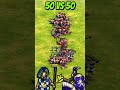 50 Kamayuks vs 50 Paladins (AoE2) #Shorts