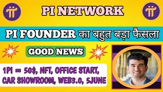 📌Pi FOUNDER बड़ा फैसला 🥳🎉,  pi network new update today, pi network new update,pi network news today