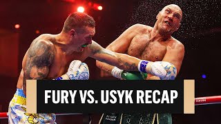 Oleksandr Usyk DEFEATS Tyson Fury via SPLIT DECISION | Fight Recap | CBS Sports