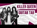 Queen - Killer Queen (Montreal) | Guitar Tab With On-Screen Lesson/Tutorial