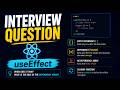 React Interview Question: When Does useEffect Run and What is the Dependency Array?
