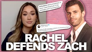 Bachelorette Rachel Recchia Defends Zach Shallcross Following His Rejection Of Greer