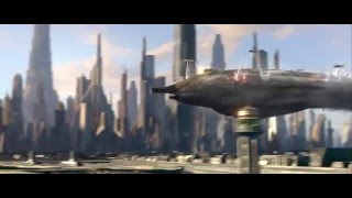 Star Wars Episode III - Revenge of the Sith: Crash landing on Coruscant [1080p HD]