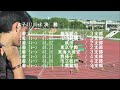 h29　千葉県高校総体　女子4x100mr　決勝