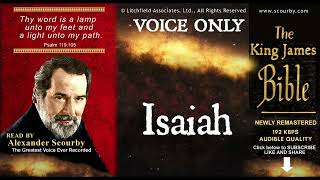 23 |  Isaiah { SCOURBY AUDIO BIBLE KJV }  "Thy Word is a lamp unto my feet"  Psalm: 119-105