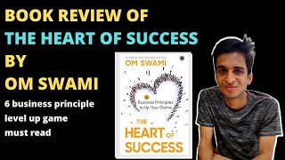 The heart of success by Om Swami | BOOK REVIEW | Ronak blog | booktube