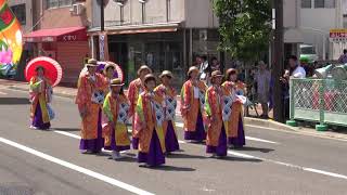 おおず瀬のはやみ蓮　2017銭形よさこい　中洲会場