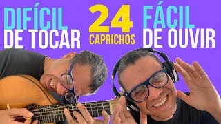 Hard to play, easy to listen: 24 Caprices [Curiosities #14]