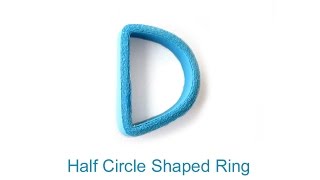 How to make: Quilling HALF CIRCLE SHAPED RING (A2-106)