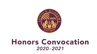 Honors Convocation 2020-2021
