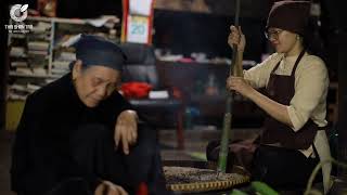 Trà lam gác bếp Shan Tuyết cổ thụ được làm như thế nào? - How to make Lam tube tea