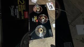 Prestige atlas plus 3 burner gas stove 2.5k price unboxing