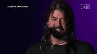 Dave Grohl talks about the time Nirvana played Hollywood Rock Festival in 1993