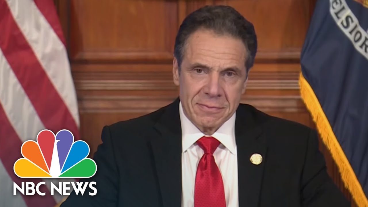 NY Gov. Andrew Cuomo Holds Coronavirus Briefing | NBC News - YouTube