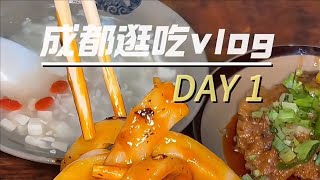 成都逛吃vlog 甜水面、钵钵鸡、杂酱面、火锅【减肥很南耶】