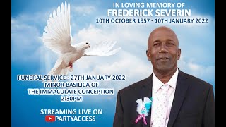 Funeral Service Of Frederick Severin