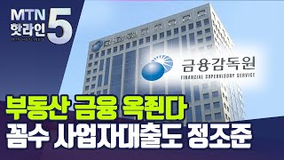 '부동산금융 감시' 전 금융권 확대…'꼼수' 사업자대출도 정조준 / 머니투데이방송 (뉴스)