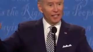 My favorite part in the debate Joe Biden  (Eminem)