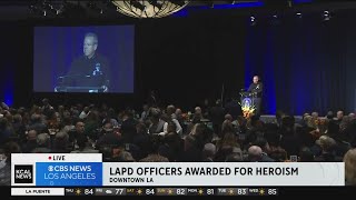 The Medal of Valor was awarded to 23 LAPD officers