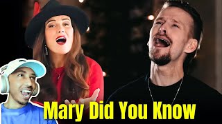 REACTION to Erik Grönwall and Tara Simon - Mary Did You Know