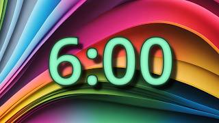 6 Minute Timer | Rainbow Colors