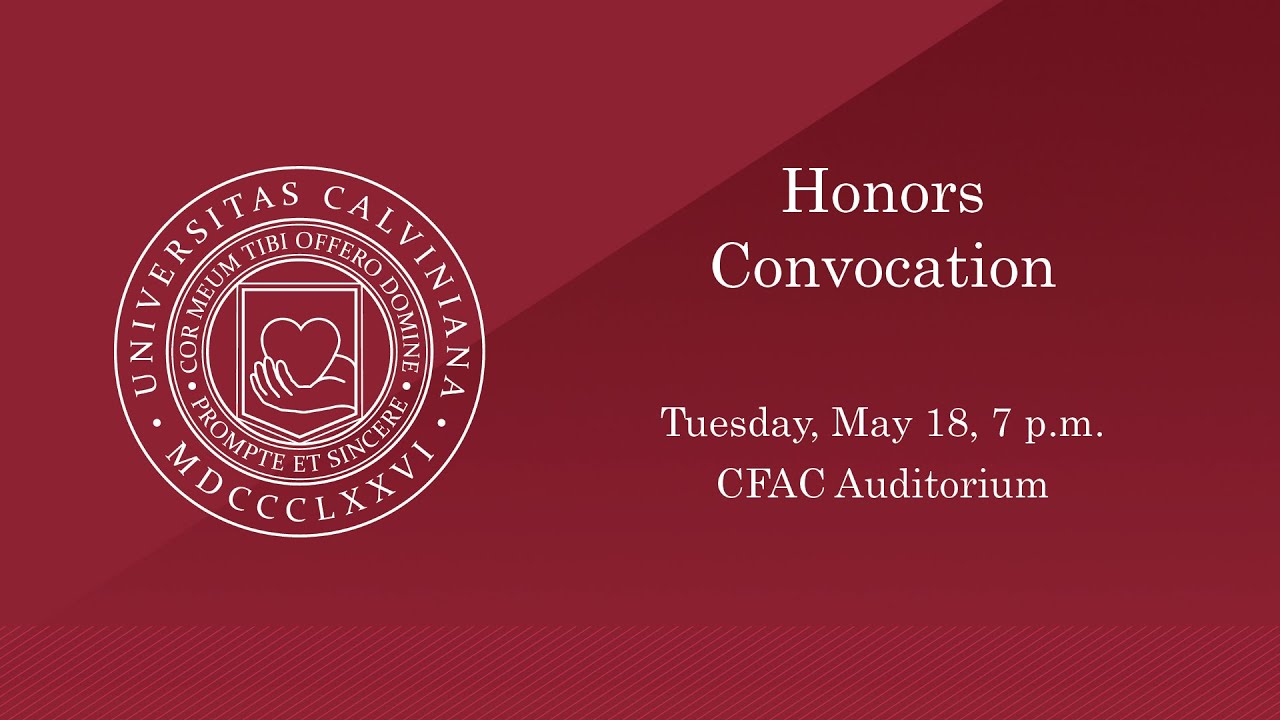 Honors Convocation Youtube