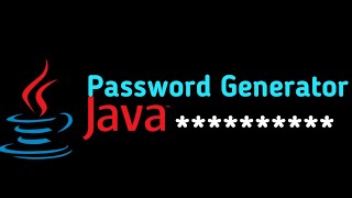 Java password generator | Java simple program | Java programming language