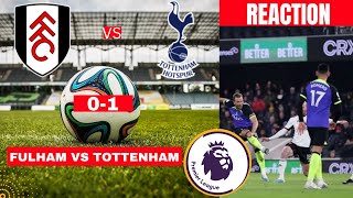 Fulham vs Tottenham 0-1 Live Stream Premier League Football EPL Match Today Commentary Highlights