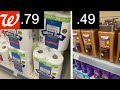 Walgreens **RUN** .79 TOILET PAPER + 90% MORE!!