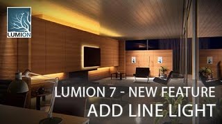 Lumion 7 Tutorial - Add Line Light