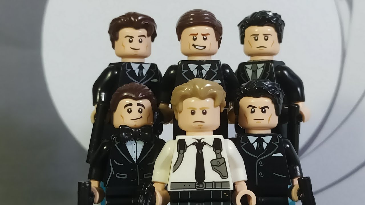 Lego James Bond (007) Cast Custom Minifigures (upgraded) - YouTube