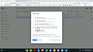 Changing Sharing Settings in Drive and Docs