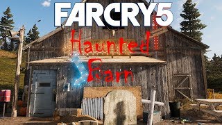 SPOOKY HAUNTED BARN - Far Cry 5 Gameplay And Funny Moments - (Xbox One X)