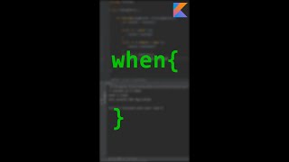 The Kotlin When Expression (Switch Statements) - Coding #Shorts